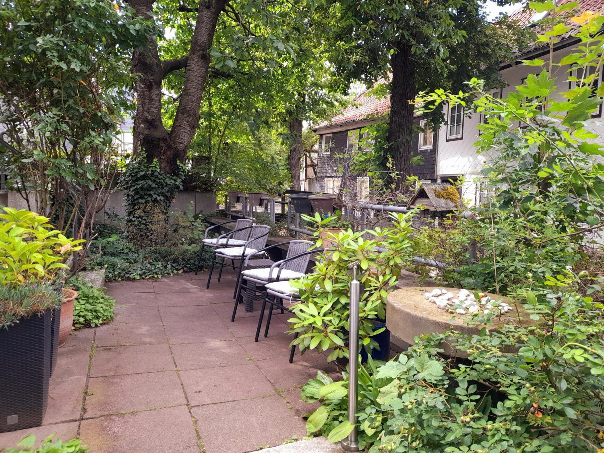 Ferienwohnung "Beste Lage" Altstadt Mit Terrasse 戈斯拉尔 外观 照片