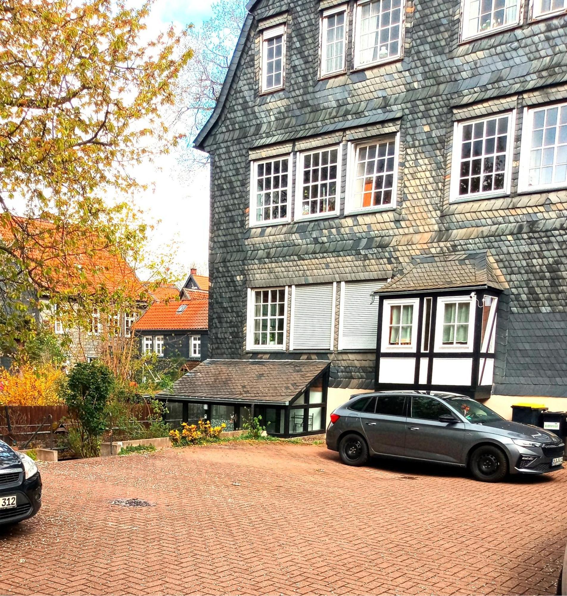 Ferienwohnung "Beste Lage" Altstadt Mit Terrasse 戈斯拉尔 外观 照片